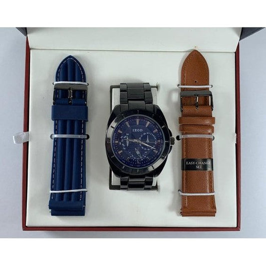 IZOD Reloj de hombre FLA- con correas