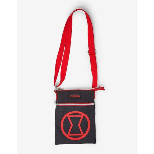 Marvel Black Widow Bolso tipo Crossbody, tamaño pasaporte