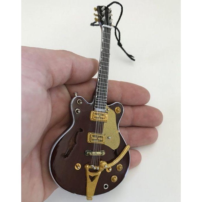 Guitarra Replica Miniatura George Harrison, Gretsch Country Gentleman Rosewood Hollow Body