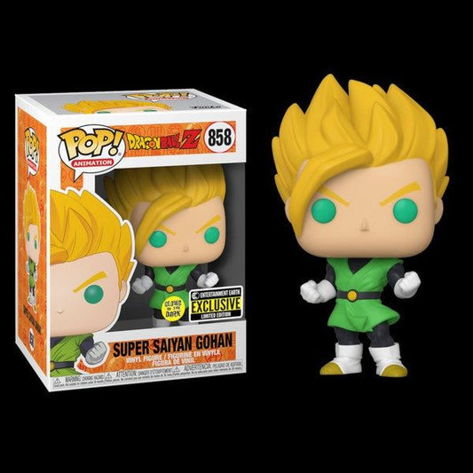 ***EXCLUSIVO*** FUNKO Dragon Ball Z, Super Saiyan Gohan Brilla en la Oscuridad