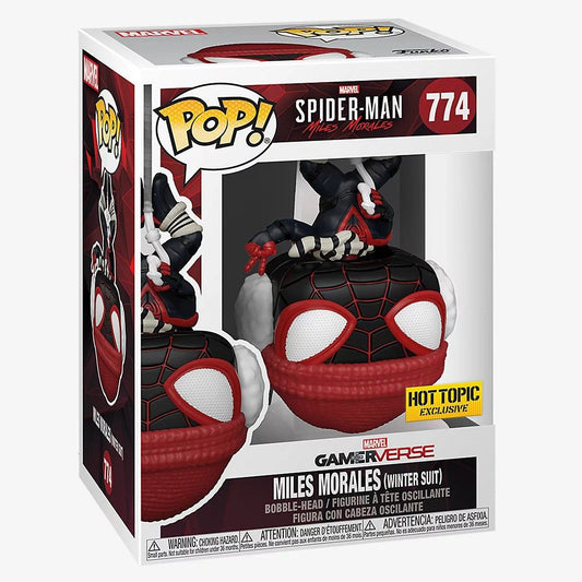 ***Exclusivo*** Funko - 774, Gameverse Spider-Man Miles Morales - Winter Suit