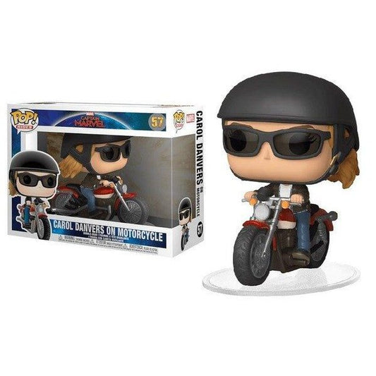 Funko Capitana Marvel Carol Danvers Motorcycle