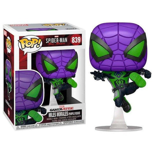 Funko Gameverse Spiderman Miles Morales Purple Reign