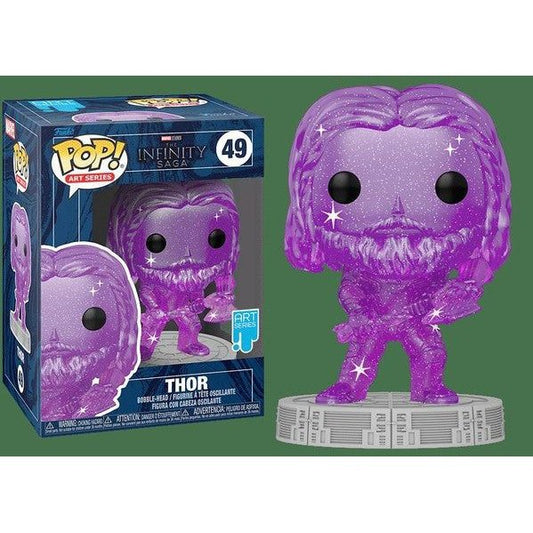 FUNKO Art Series MARVEL Infinity Saga, Thor Case Duro Incluído