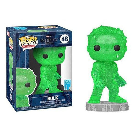 FUNKO Art Series MARVEL Infinity Saga, Hulk Case Duro Incluído