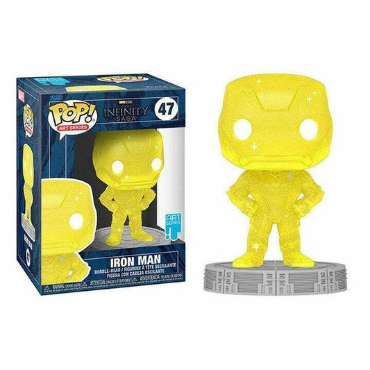 FUNKO Art Series MARVEL Infinity Saga, Iron Man Case Duro Incluído