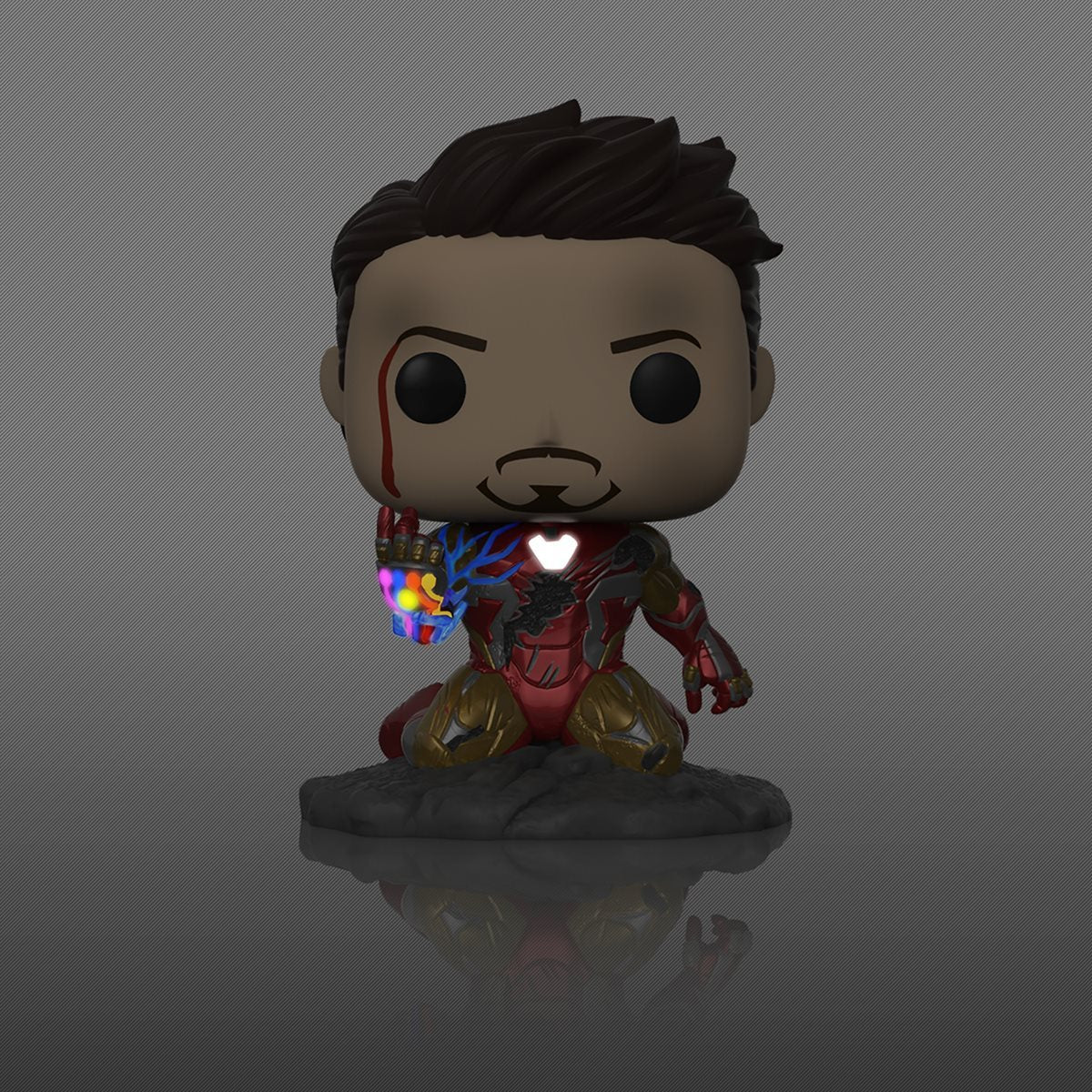 ***EXCLUSIVO***FUNKO Marvel Avengers End Game Iron Man Brilla en la oscuridad