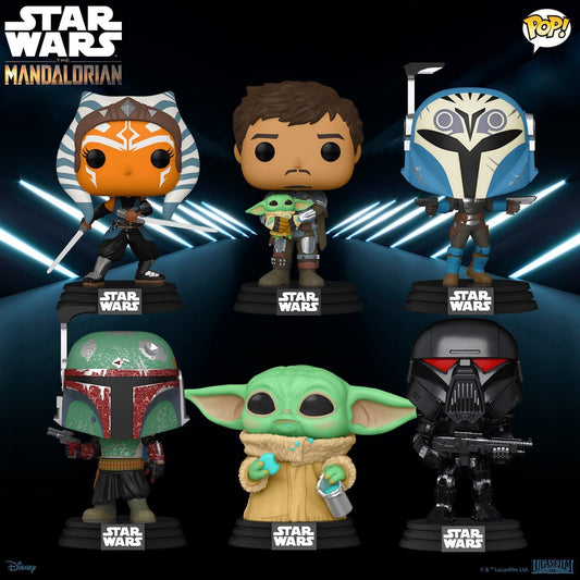 FUNKO Mandalorian Grogu con galletas