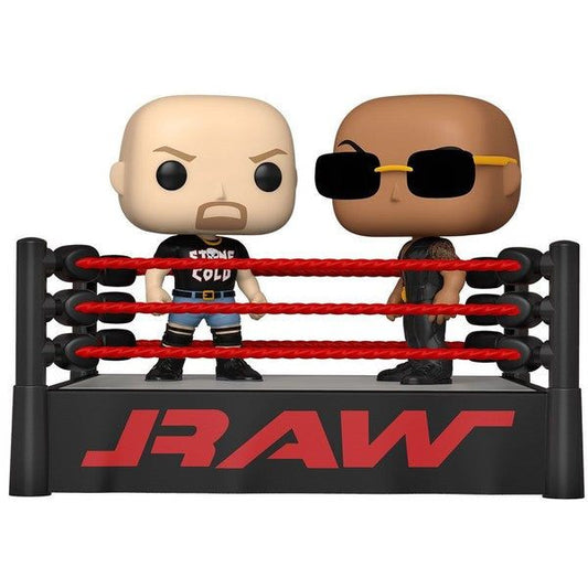 FUNKO WWE RAW Stone Cold La Roca en el Ring