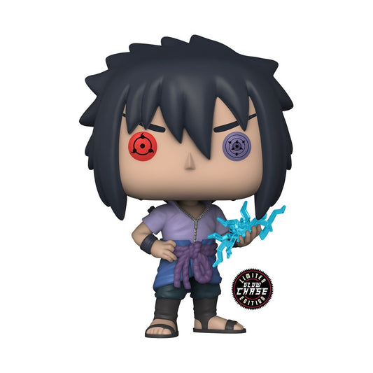 ***CHASE***EXCLUSIVO***FUNKO NARUTO SHIPPUDEN Sasuke Rinnegan Brilla en la Oscuridad