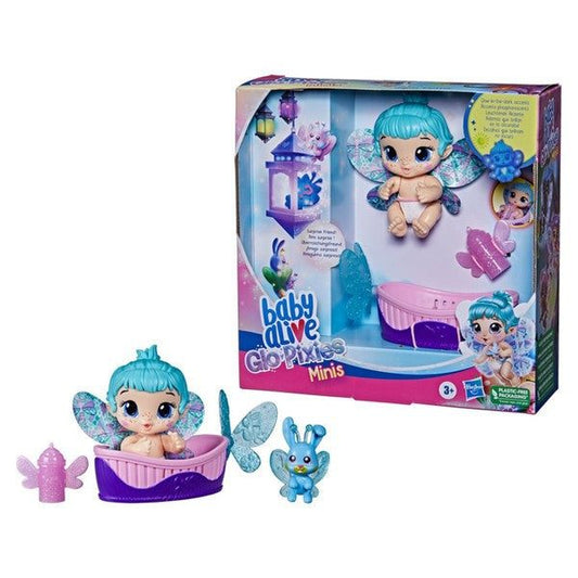 Muñeca Baby Alive GloPixies Minis Aqua Flutter