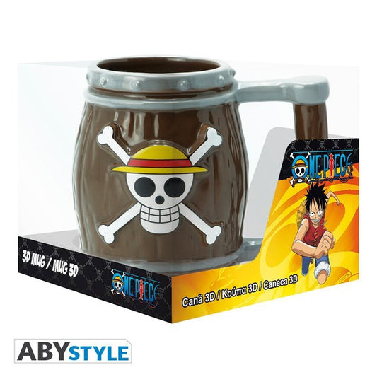 Jarra One Piece Barril Cerámica