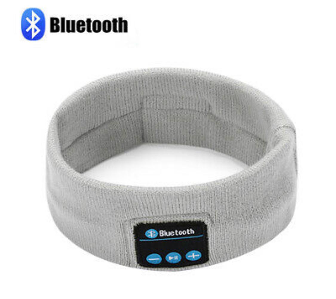 Vincha/Banda para hacer ejercicio con Bluetooth 5.0 - Gris Claro - The Gift Shop Costa Rica