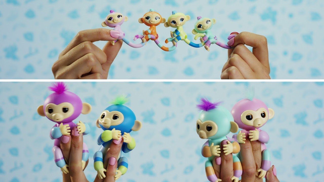 Shops wowwee fingerlings baby monkey & mini bffs